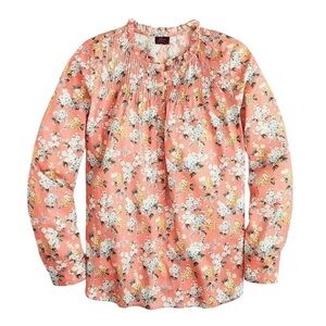 J. Crew Liberty Josephine Floral Blouse Size 4